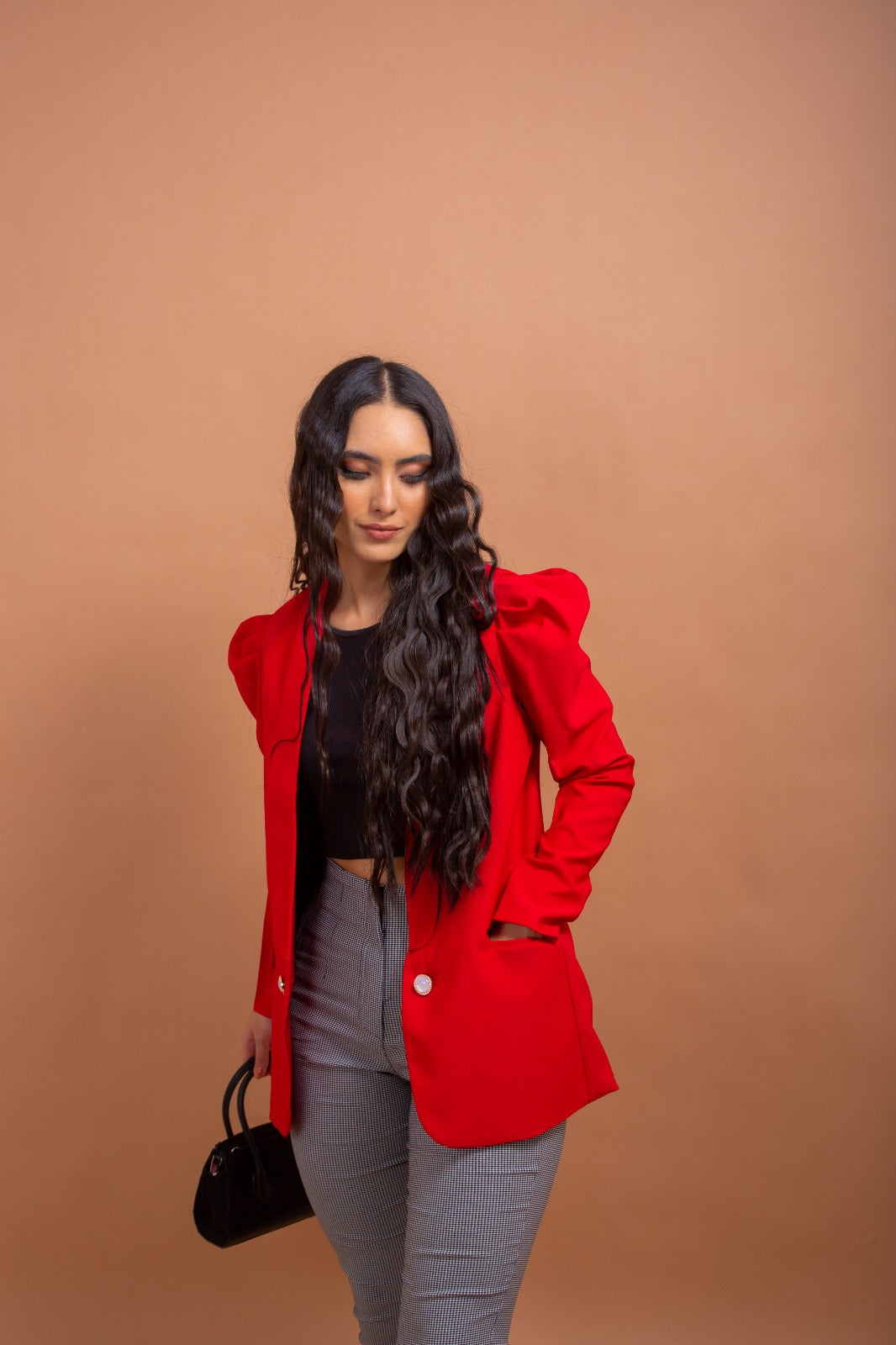 Blazer Domina rojo