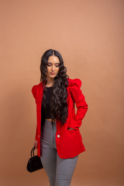Blazer Domina rojo