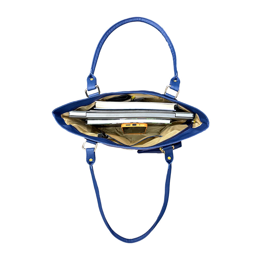 Bolso Dama  Karla Chacon Gala Azul