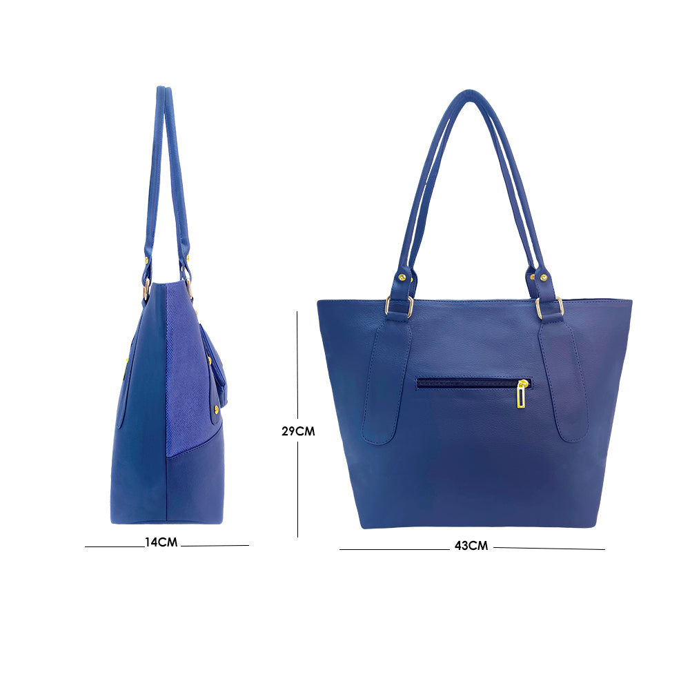 Bolso Dama  Karla Chacon Gala Azul