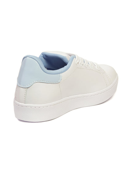 Tenis Mujer Celeste INCO Corazones