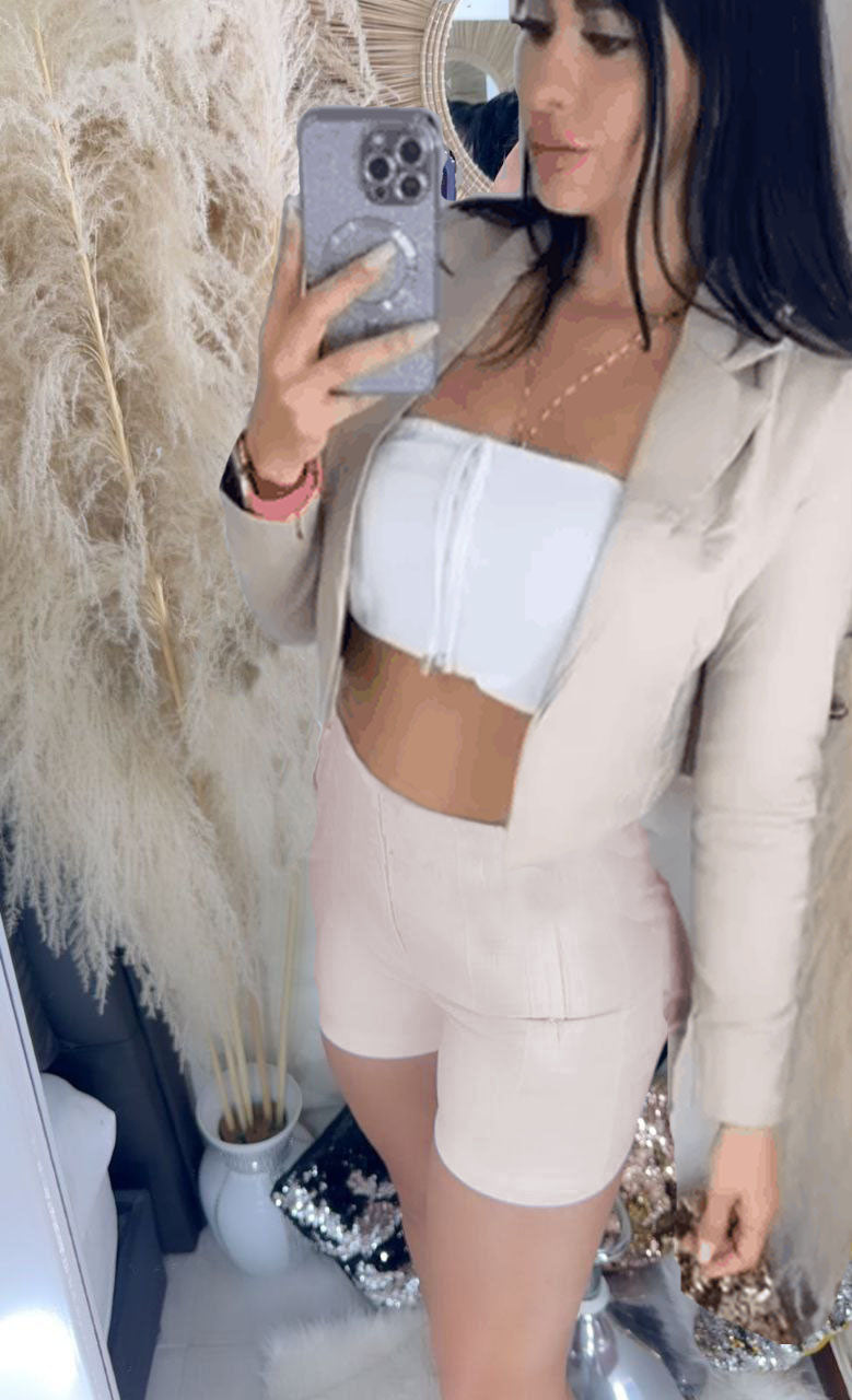conjunto blazer corto atenas