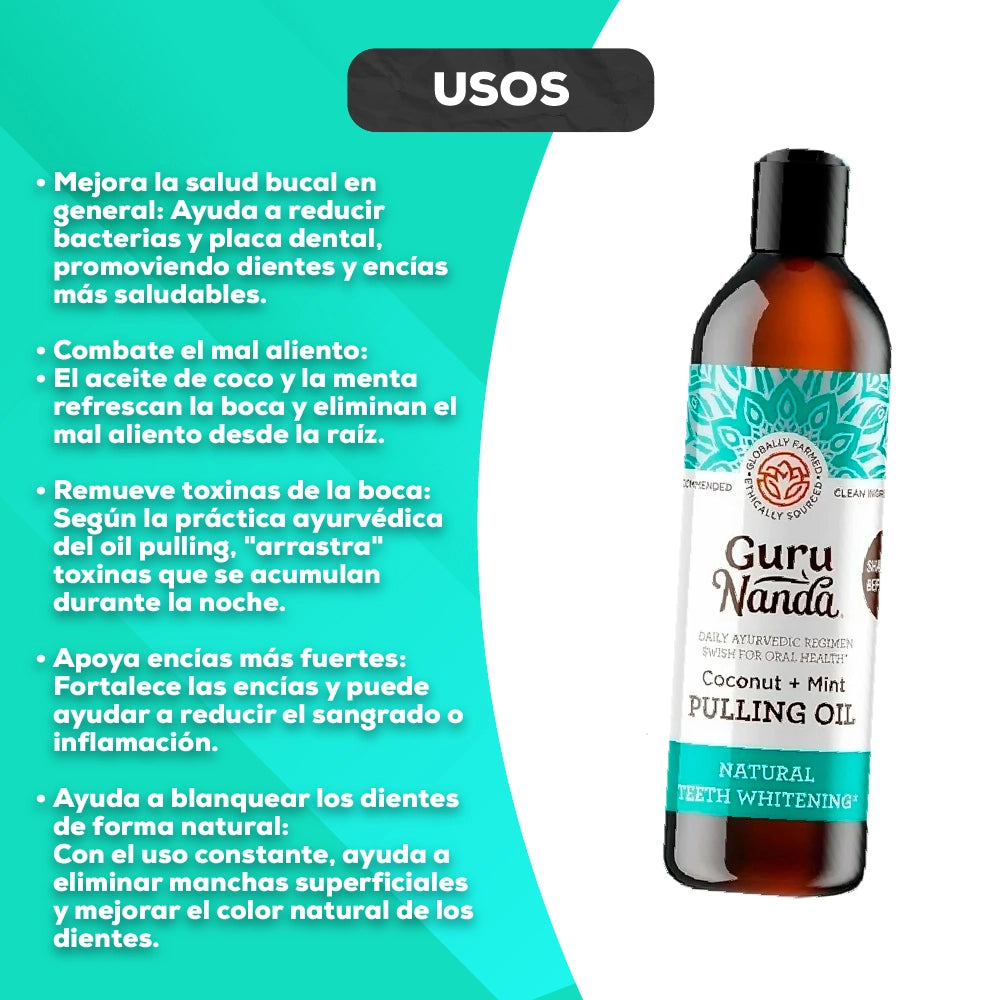 BLANQUEADOR DENTAL DETOX - GURUNANDA