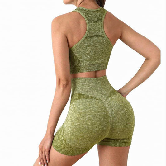 Conjunto Deportivo Push Up Short + Top